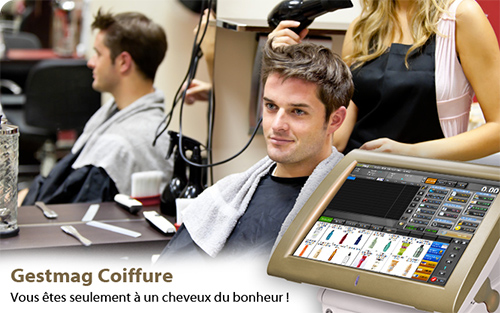 Logiciel de caisse Gestmag salon de coiffure